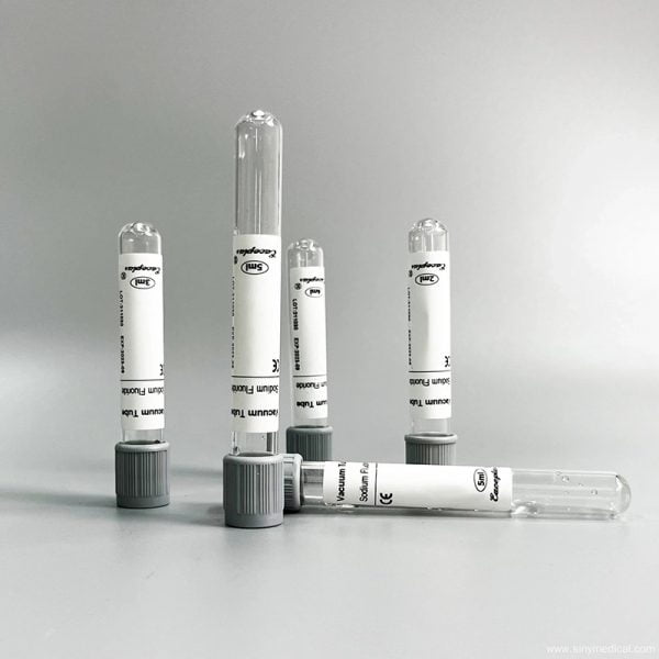Disposable Medical Vacuum Blood Collection Tube Vials