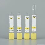 Disposable-vacuum-blood-collection,-with-gel-and-coagulant