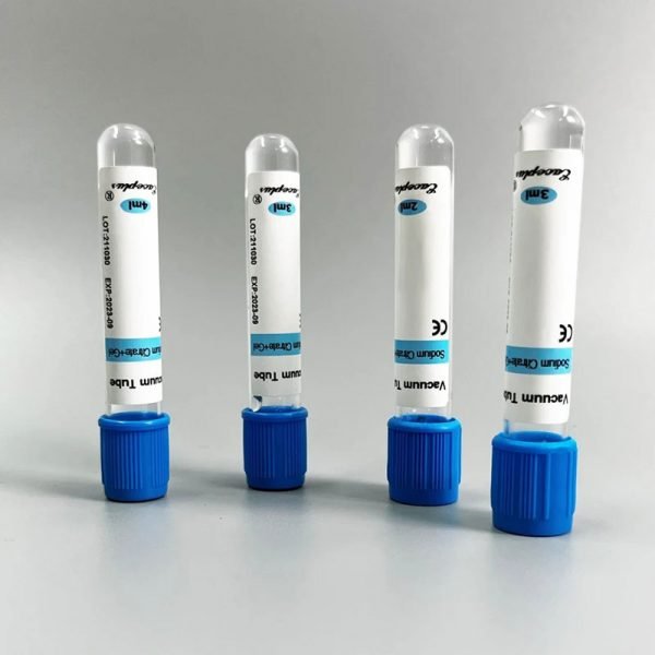 Glass Pet Blood Collection Tubes Sodium Citrate Tube