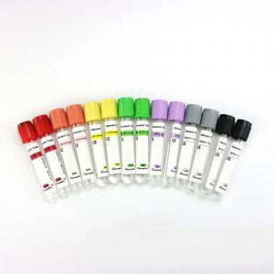 Heparin Tubes Glass Blood Collection Vessel