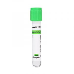 Lithium Heparin Blood Collection Tube with CE ISO