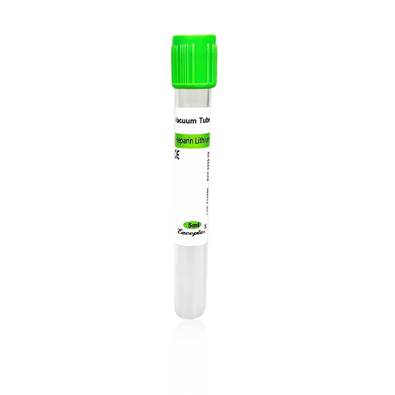 Lithium Heparin Blood Collection Tube with CE ISO