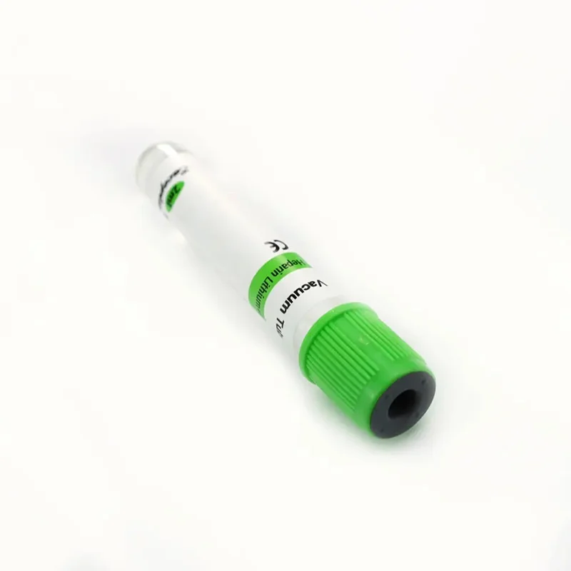 Lithium Heparin Blood Collection Tube with CE ISO