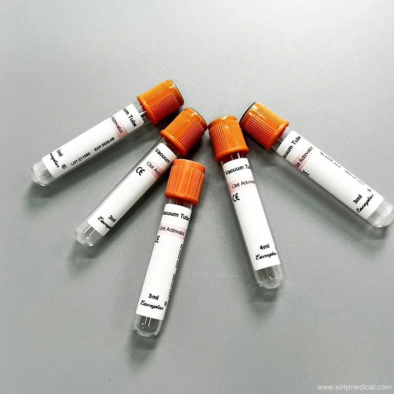 Medical Supplies Colorful Vacuum Blood Collection Tube Blood