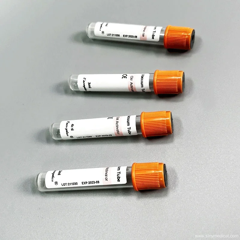 No additive red top tube for blood collection (1)
