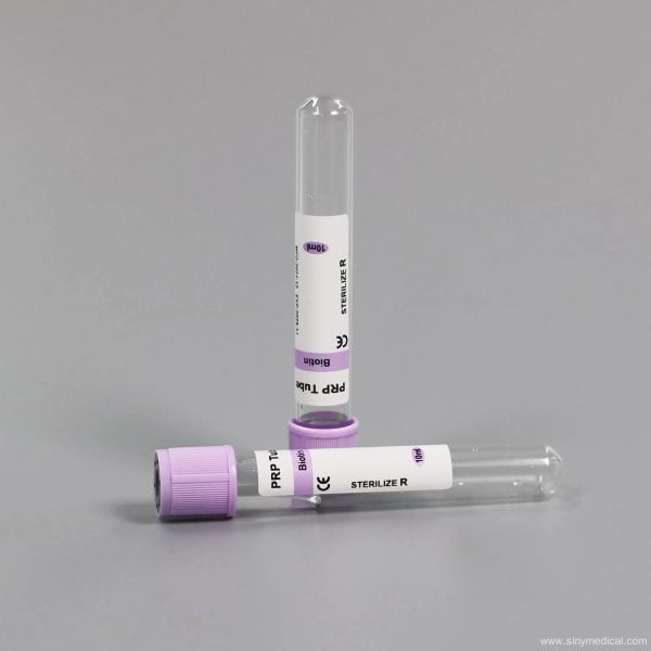 Vacuum Pet Glass Blood Collection Tube Prp Tubes (6)