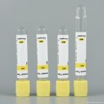 Yellow Cap Glass Pet Blood Collection Tubes