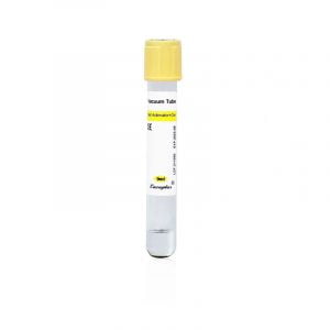 Yellow Cap Glass Pet Blood Collection Tubes