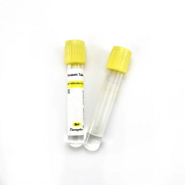 Yellow Top Disposable Product Vacuum Collection