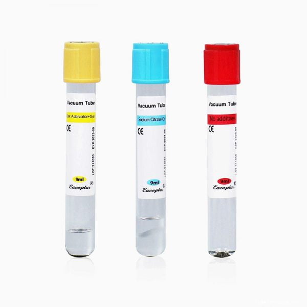 1-10ml tube vacuum blood collection with CE