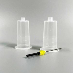 Medical disposable pen type vacuum blood collection needle