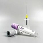 Medical disposable pen type vacuum blood collection needle