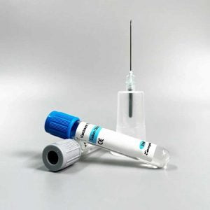 Medical disposable pen type vacuum blood collection needle
