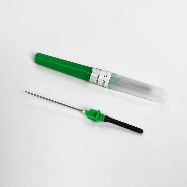Blood collection needle for vacuum blood collection vessel