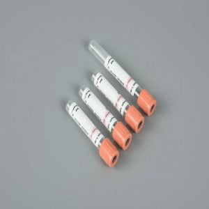 Clot activator blood collection and coagulation vessel