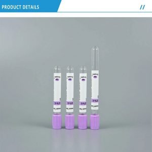 Disposable EDTA Vacuum Venous Blood Collection Tube
