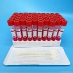 Medical vascular ESR tube containing sodium citrate