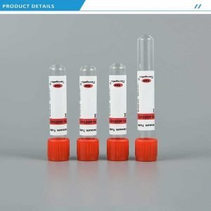 Disposable Virus Vacuum Blood Sample Collection Tube