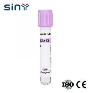 EDTA Tubes for blood collection