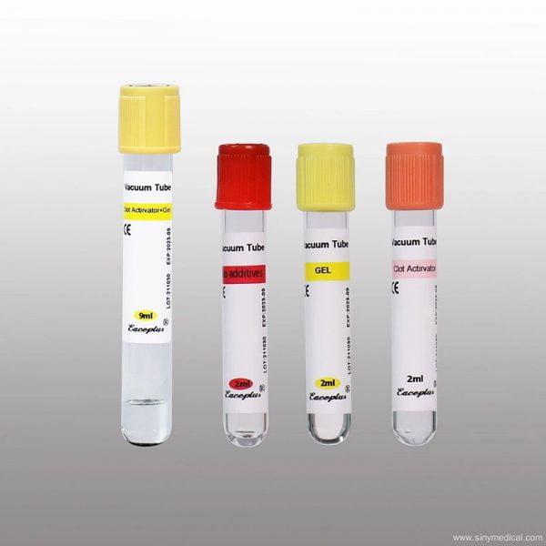 Glass Blood Collection Tubes Serum Separator Tube