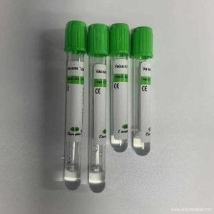 Heparin lithium gel for medical supplies