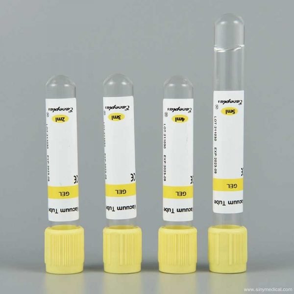 Heparin sodium lithium disposable vacuum blood collection