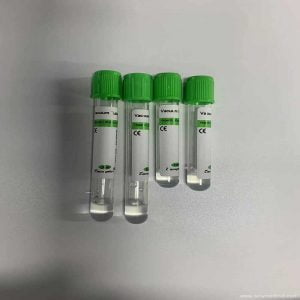 Heparin sodium lithium disposable vacuum blood collection