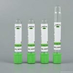ISO 13485 heparin sodium gel plasma collection tube