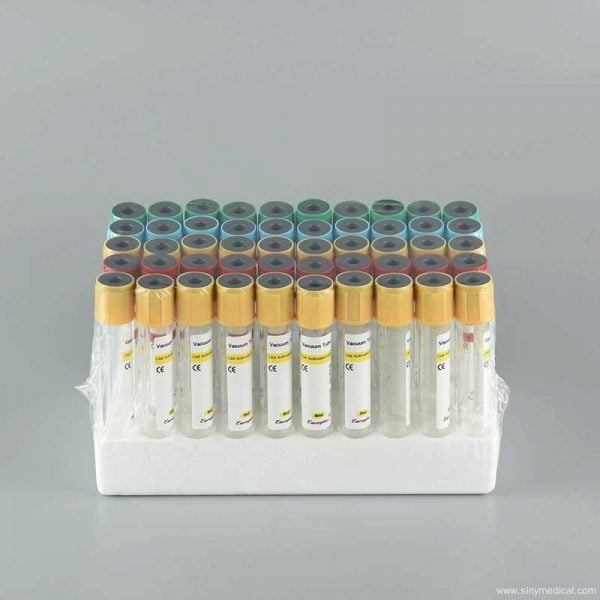 ISO 13485 heparin sodium gel plasma collection tube