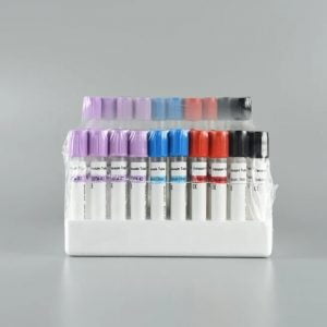 Laboratory specimen collection product blood collection tube