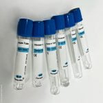 Medical Consumables Blue Cap Vacuum Blood Collection Tubes