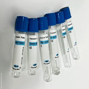 Medical Consumables Blue Cap Vacuum Blood Collection Tubes