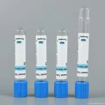 Medical Consumables Blue Cap Vacuum Blood Collection Tubes