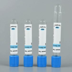 Medical Consumables Blue Cap Vacuum Blood Collection Tubes