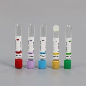 Medical Consumables Blue Cap Vacuum Blood Collection Tubes
