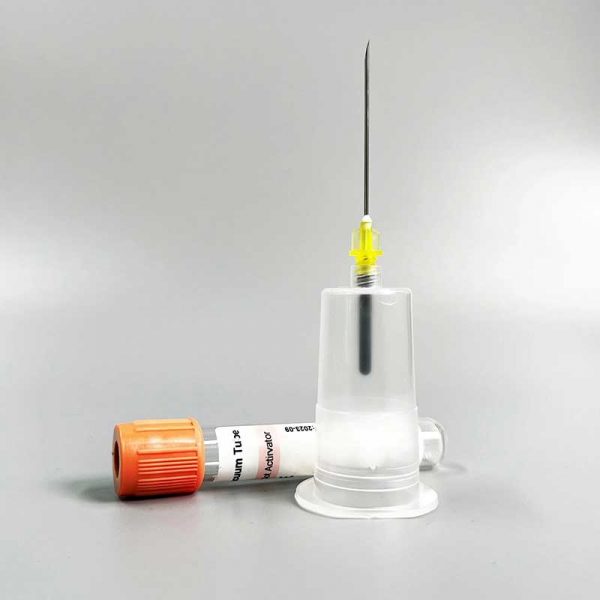 Medical blood collection tube needle with CE