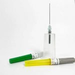 Medical disposable pen type vacuum blood collection needle