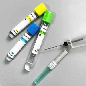 Medical disposable pen type vacuum blood collection needle