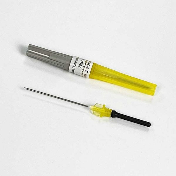 Medical ethylene oxide sterilized blood collection needle