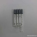 Sodium fluoride + EDTA K2 blood collection vessel