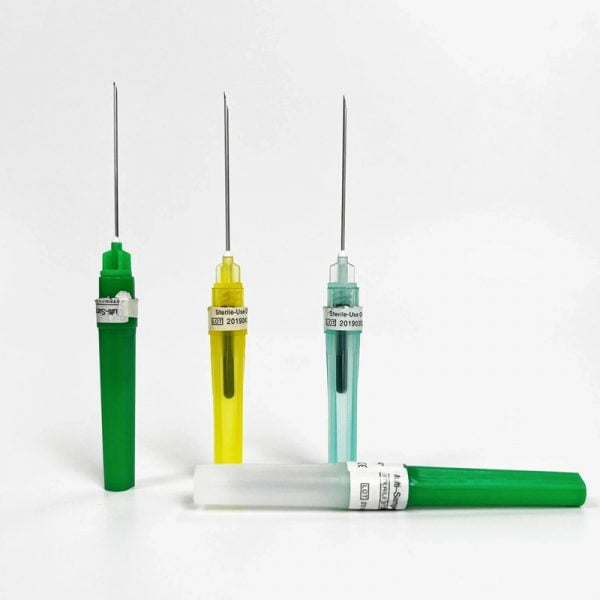 Sterile disposable multi sample vacuum blood sampling needle