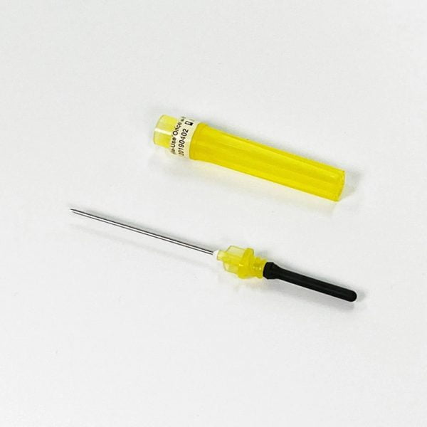 Sterile disposable multi sample vacuum blood sampling needle