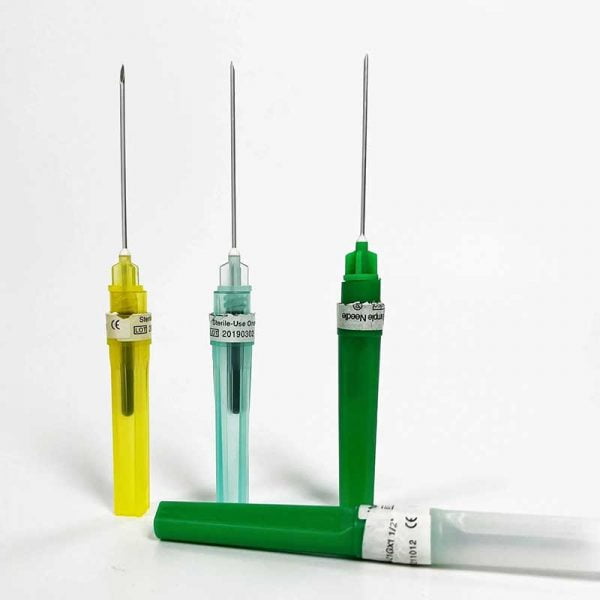 Sterile medical multipurpose pen blood sampling needle