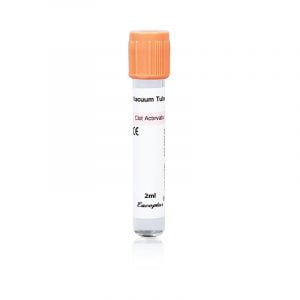 Vacuum blood collection vessel serum tube with CE