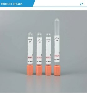 Vacuum blood collection vessel serum tube with CE