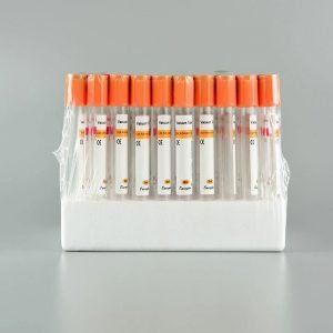 Vacuum blood collection vessel serum tube with CE