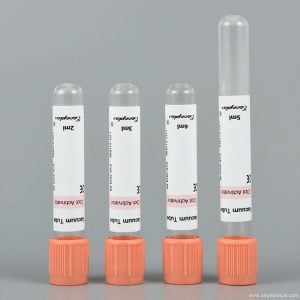 Vacuum blood collection vessel serum tube with CE