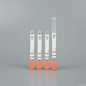 Vacuum blood collection vessel with ISO 13485