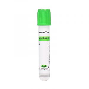 Vacuum blood vessel heparin lithium gel tube