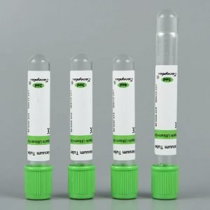 Vacuum blood vessel heparin lithium gel tube